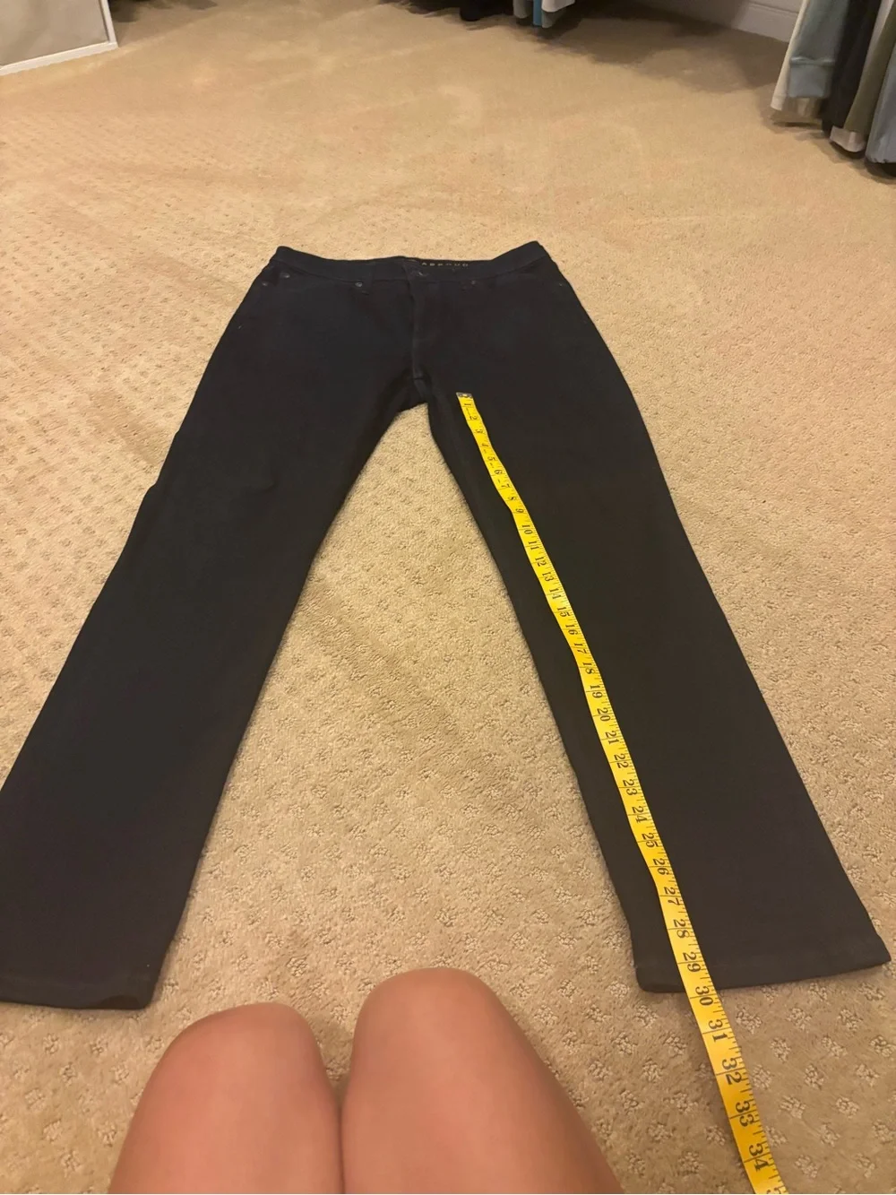 Joseph Abboud Dark Navy Men's Jeans slim fit sz 34x32